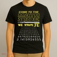 Come To The Math Side We Have Pi Math Geek & Nerd T-Shirt thumb 3