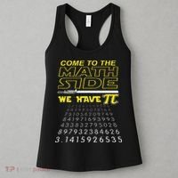 Come To The Math Side We Have Pi Math Geek & Nerd Women's Tank Top thumb 3