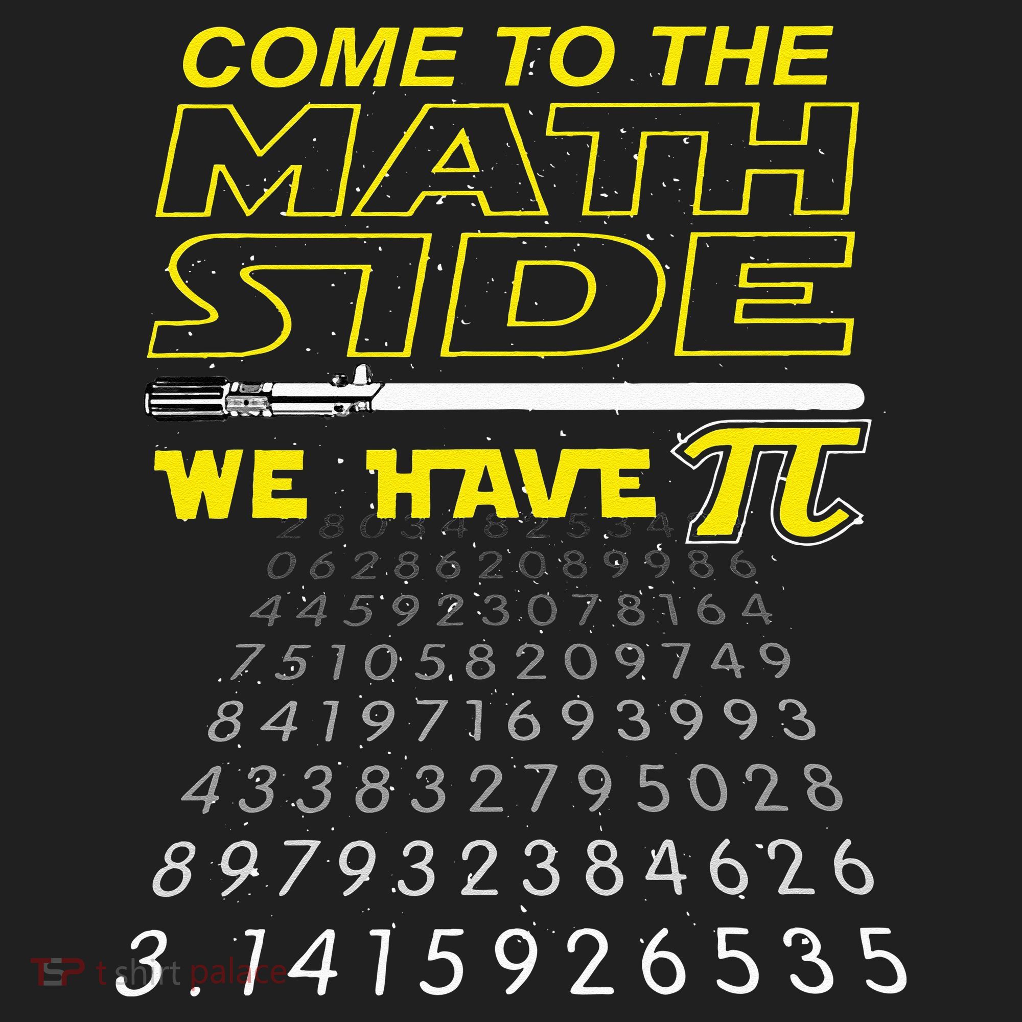 Come To The Math Side We Have Pi Math Geek & Nerd Golf Towel