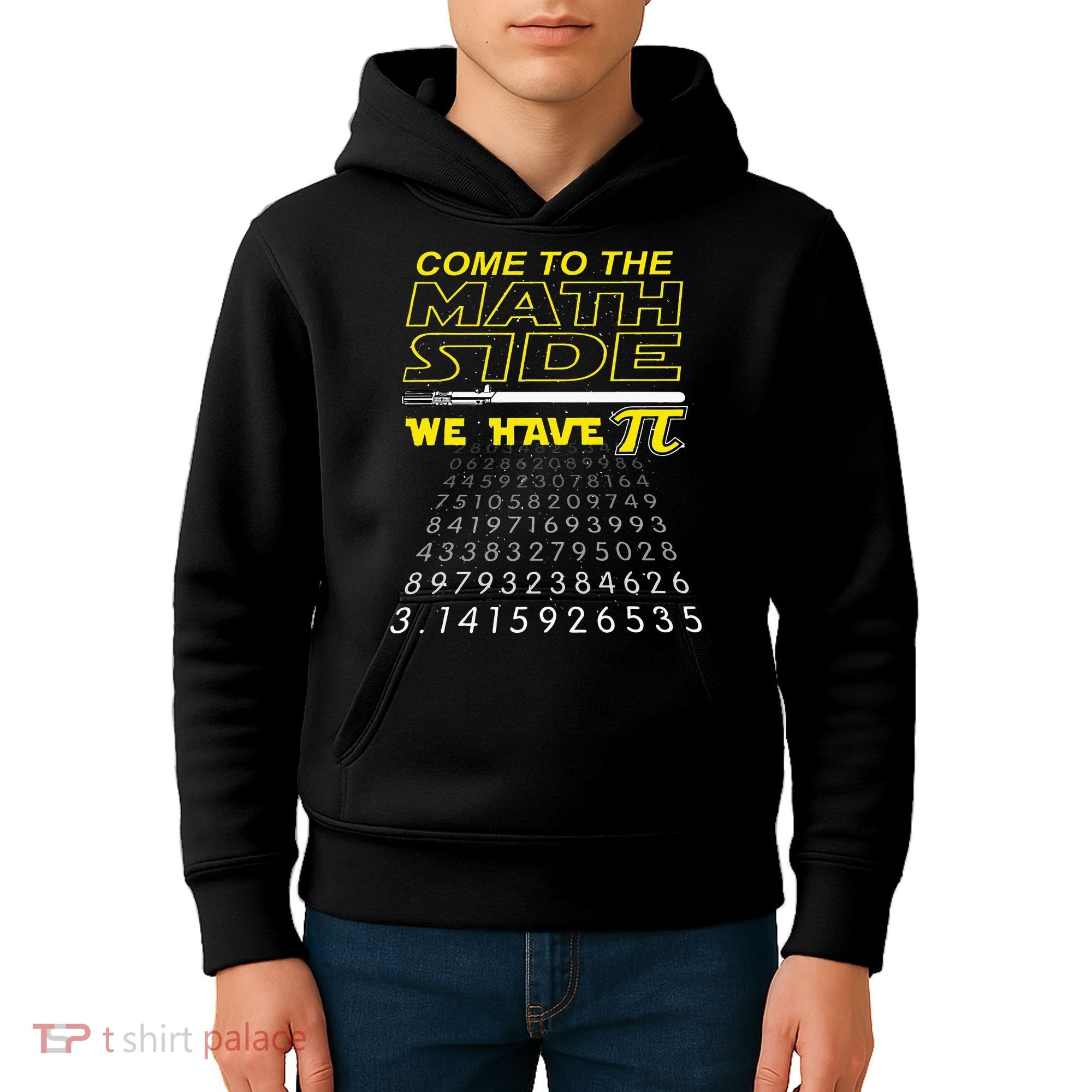 Come To The Math Side We Have Pi Math Geek & Nerd Kids Hoodie