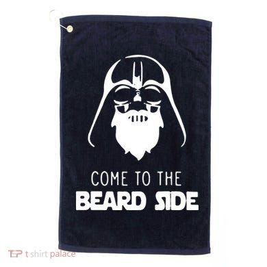 Come To The Beard Side Golf Towel