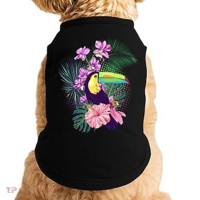 Cute Tropical Toucan Bird Doggie Tank