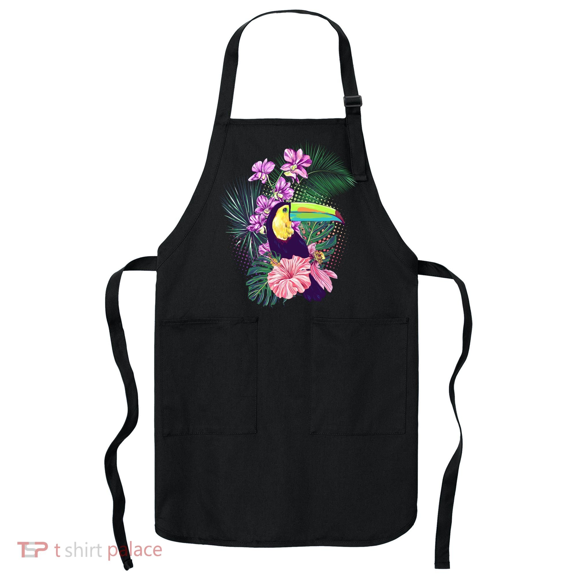 Cute Tropical Toucan Bird Apron