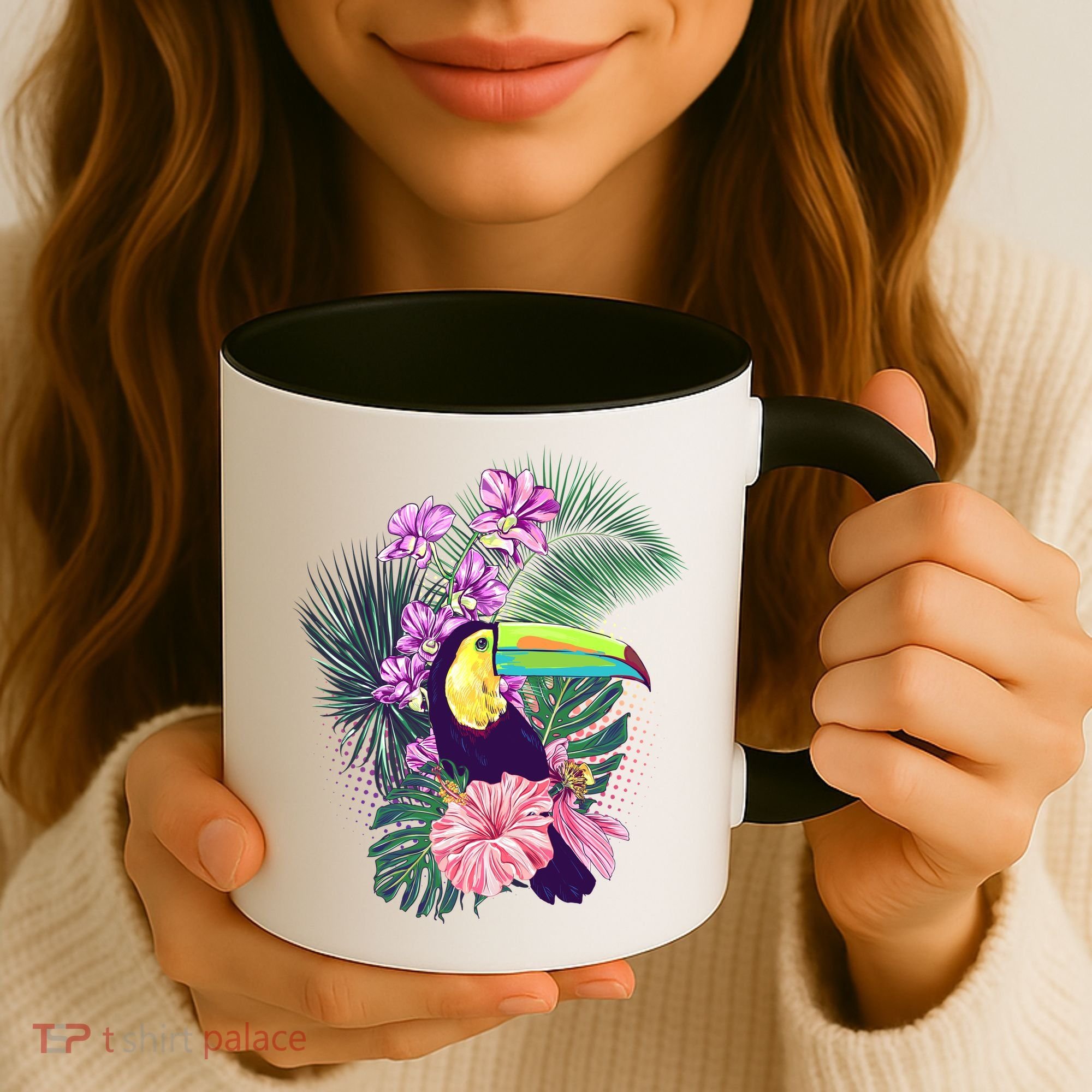 Cute Tropical Toucan Bird Coffee Mug