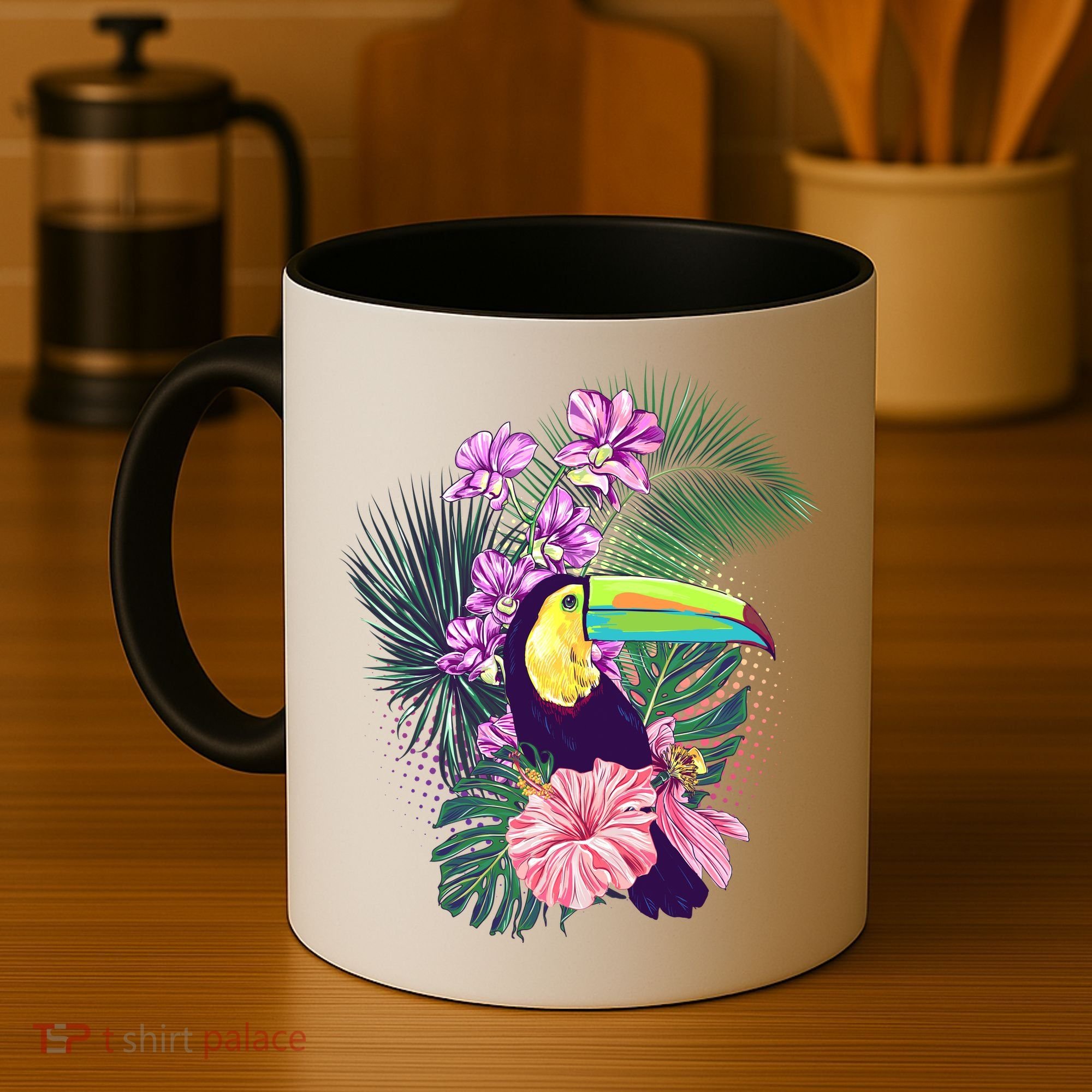 Cute Tropical Toucan Bird Coffee Mug