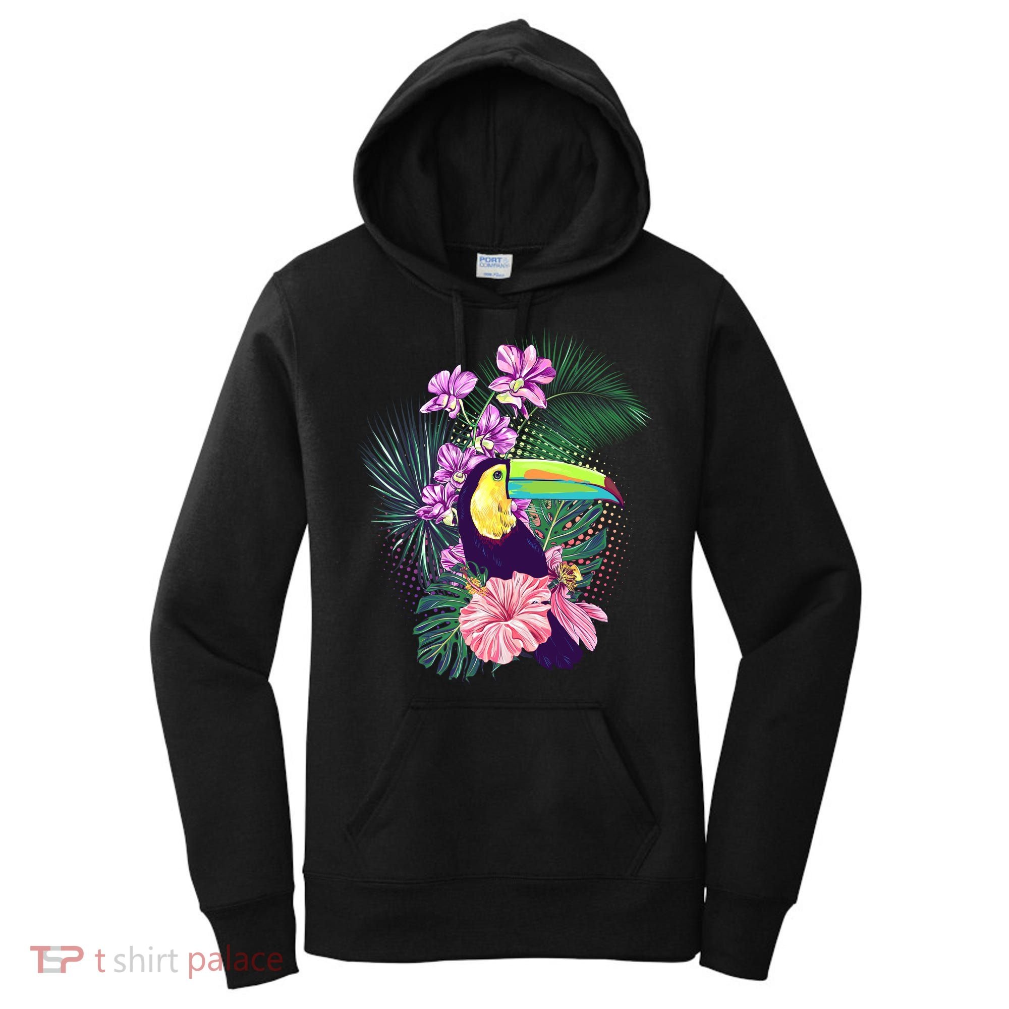 Cute Tropical Toucan Bird Women's Hoodie