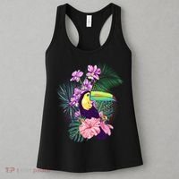 Cute Tropical Toucan Bird Women's Tank Top thumb 3