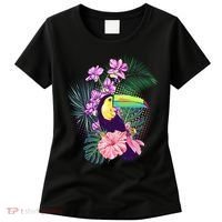 Cute Tropical Toucan Bird Women's T-Shirt thumb 0