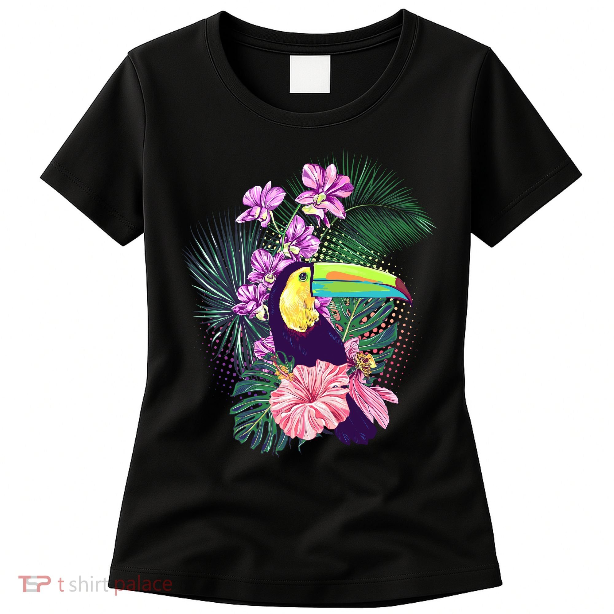 Cute Tropical Toucan Bird Women's T-Shirt