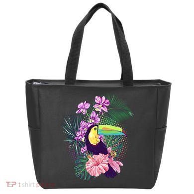 Cute Tropical Toucan Bird Tote Bag