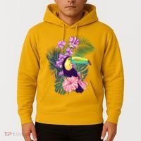 Cute Tropical Toucan Bird Hoodie thumb 2