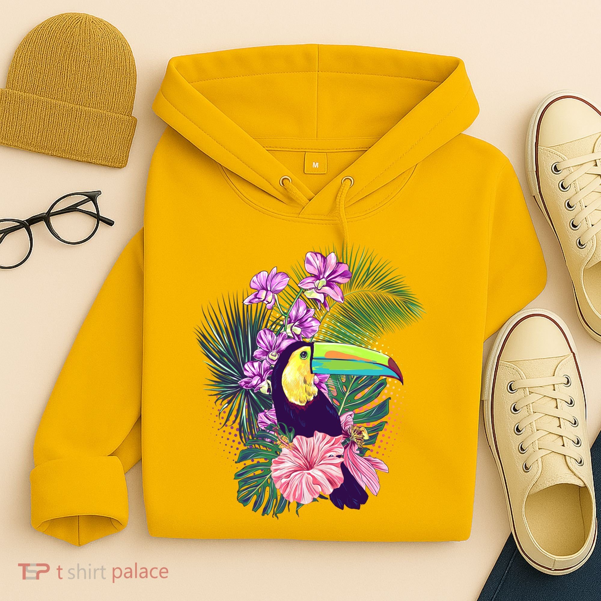 Cute Tropical Toucan Bird Hoodie