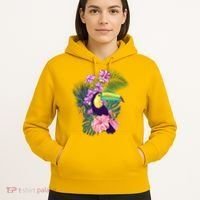 Cute Tropical Toucan Bird Hoodie thumb 5