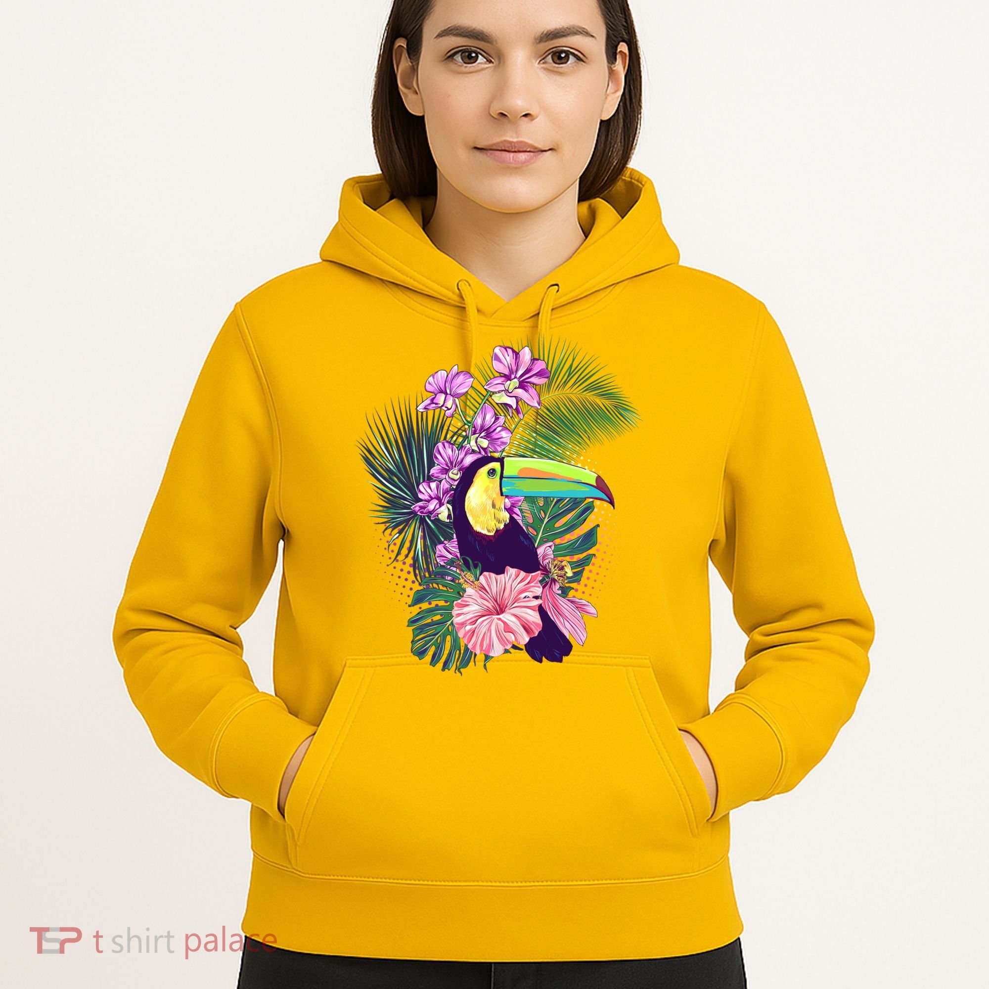 Cute Tropical Toucan Bird Hoodie