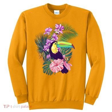 Cute Tropical Toucan Bird Sweatshirt