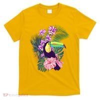 Cute Tropical Toucan Bird T-Shirt thumb 0