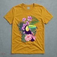 Cute Tropical Toucan Bird T-Shirt thumb 5