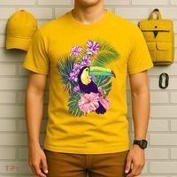 Cute Tropical Toucan Bird T-Shirt thumb 6