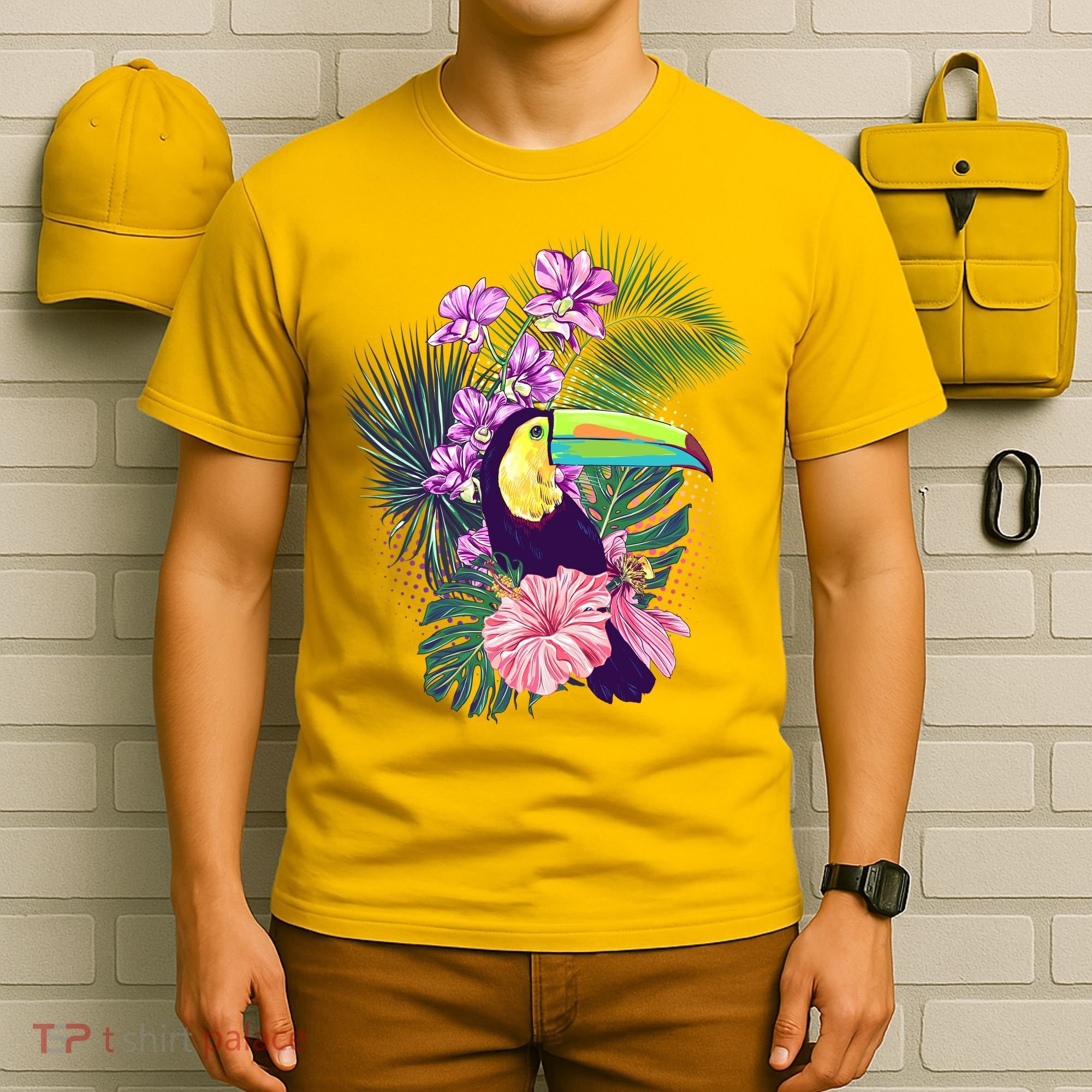Cute Tropical Toucan Bird T-Shirt