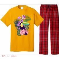 Cute Tropical Toucan Bird Pajama Set thumb 0