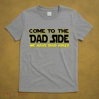 Come To The Dad Side We Have Bad Jokes T-Shirt thumb 5
