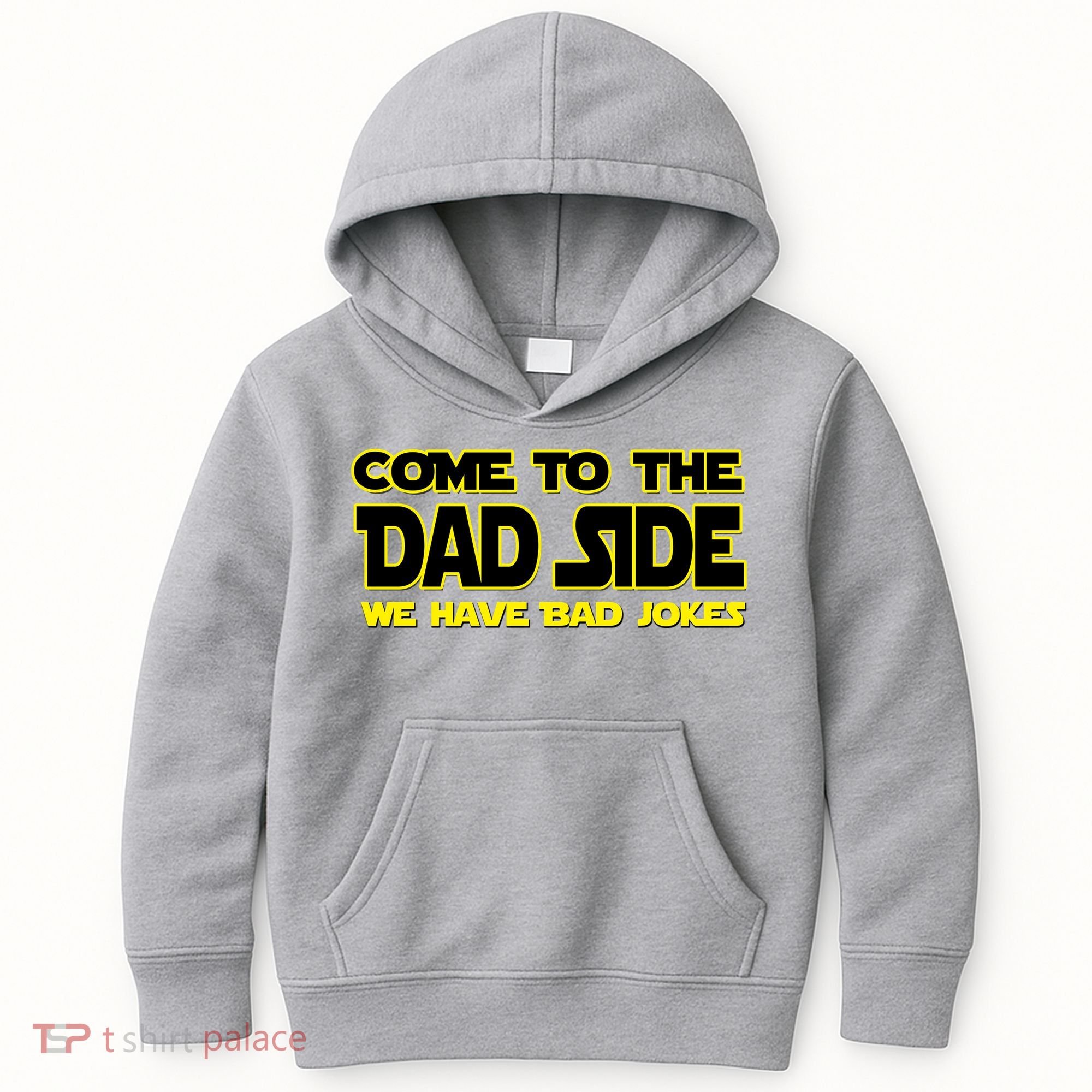 Come To The Dad Side We Have Bad Jokes Kids Hoodie