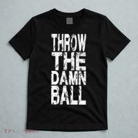Cool Throw The Damn Ball American Football T-Shirt thumb 5