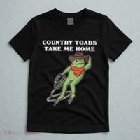 Country Toads Take Me Home Cowboy Frog Funny Western T-Shirt thumb 5