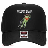 Country Toads Take Me Home Cowboy Frog Funny Western Hat thumb 0