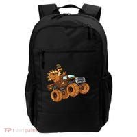 Cute Turkey Thanksgiving Monster Truck Backpack thumb 0