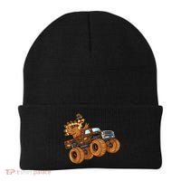 Cute Turkey Thanksgiving Monster Truck Beanie thumb 0