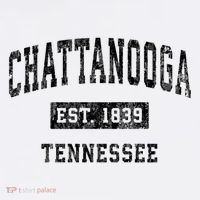 Chattanooga Tennessee TN Vintage Sports Print T-Shirt thumb 7