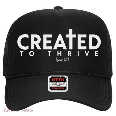 Created To Thrive Christian Faith Isaiah 122 Hat