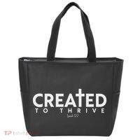 Created To Thrive Christian Faith Isaiah 122 Tote Bag thumb 0