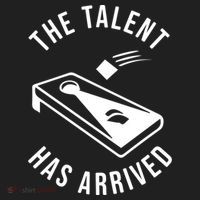 Cornhole The Talent Has Arrived Gift Women's Sweatshirt thumb 2
