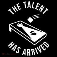 Cornhole The Talent Has Arrived Gift Long Sleeve Shirt thumb 2