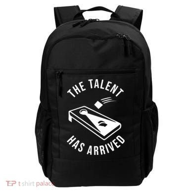 Cornhole The Talent Has Arrived Gift Backpack