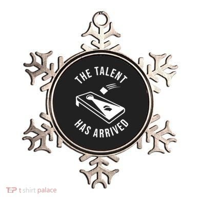 Cornhole The Talent Has Arrived Gift Ornament