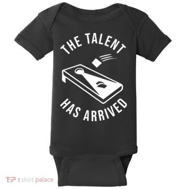 Cornhole The Talent Has Arrived Gift Baby Bodysuit