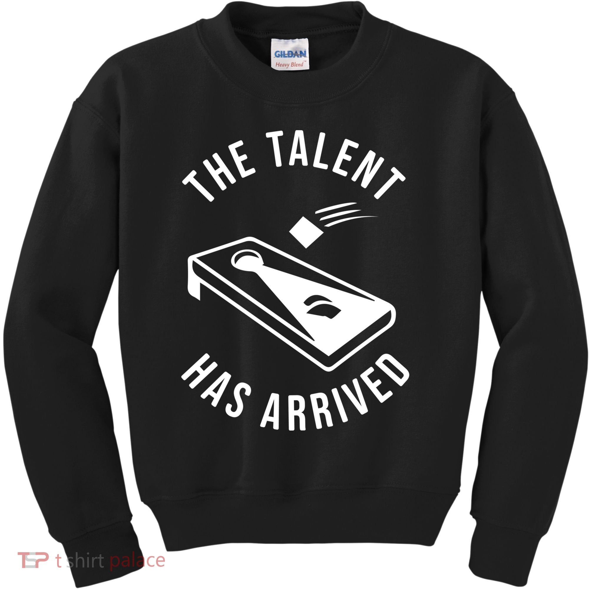 Cornhole The Talent Has Arrived Gift Kids Sweatshirt