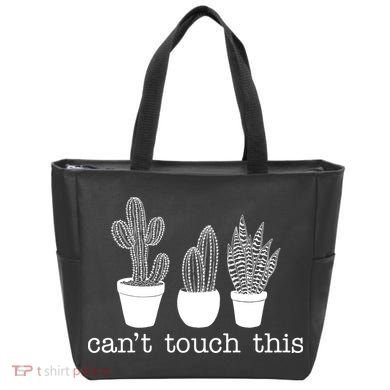 Can't Touch This Funny Cactus Tote Bag