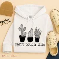 Can't Touch This Funny Cactus Hoodie thumb 4