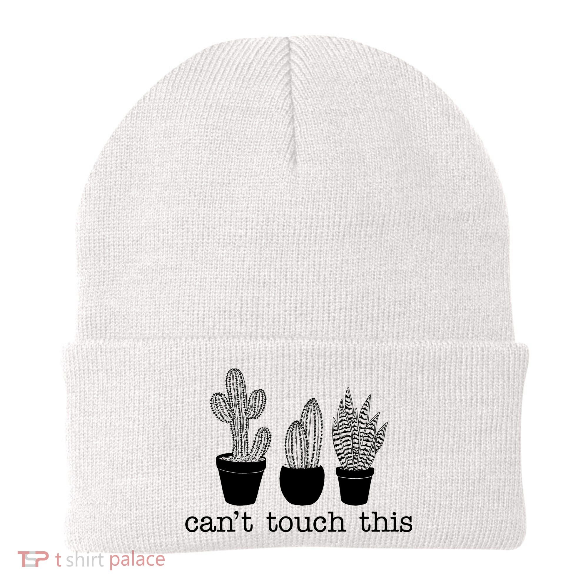 Can't Touch This Funny Cactus Beanie