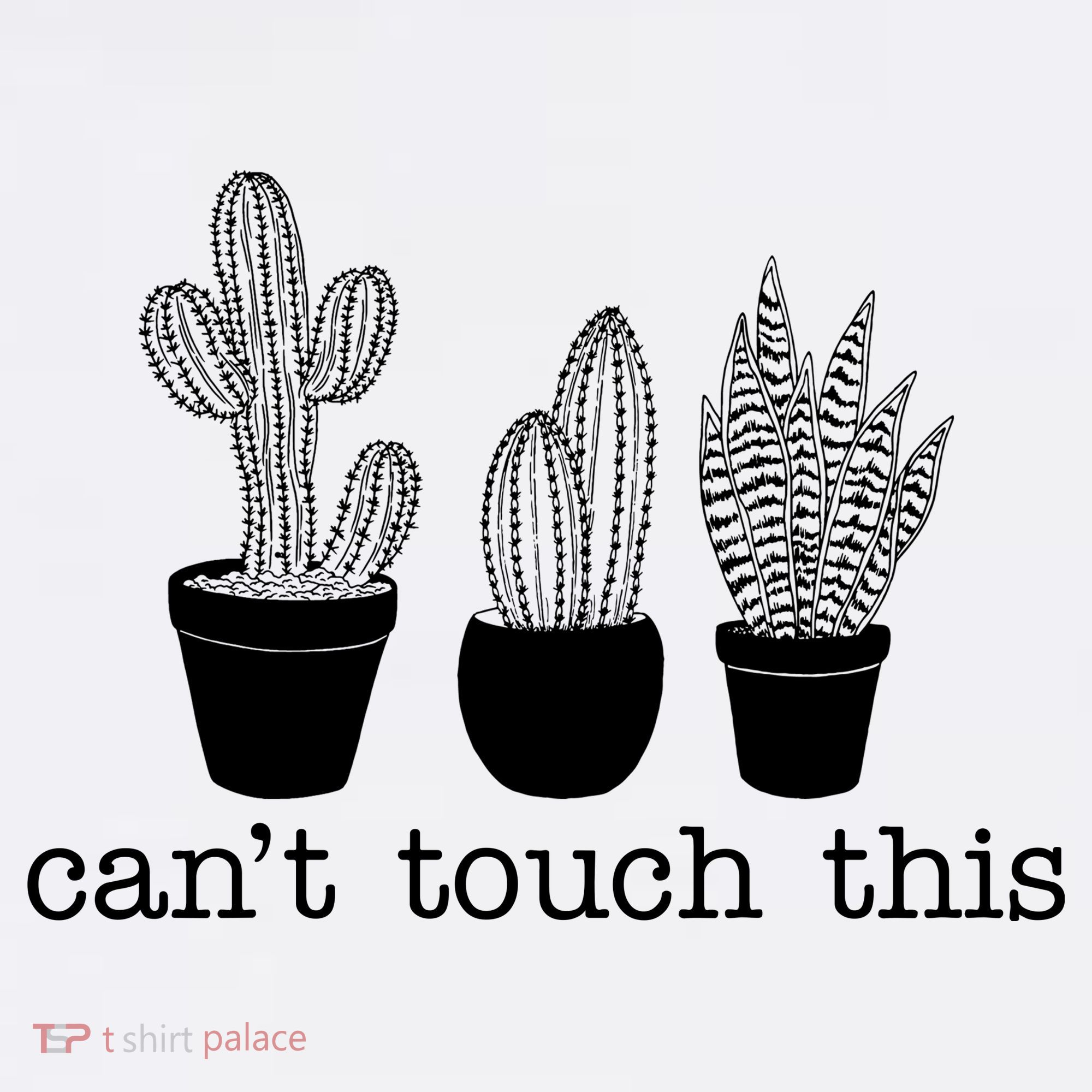 Can't Touch This Funny Cactus Polo