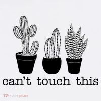 Can't Touch This Funny Cactus Women's Hoodie thumb 2