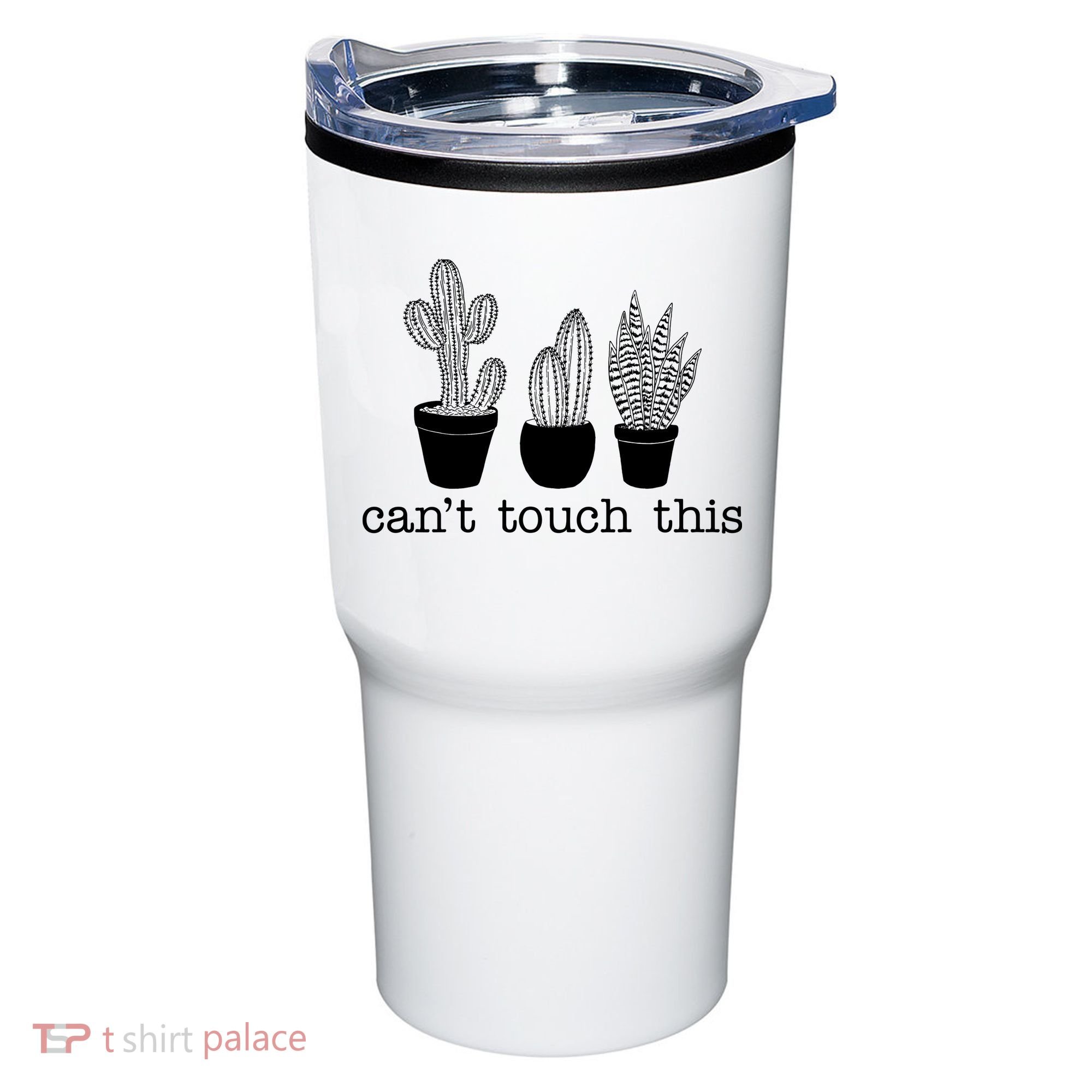 Can't Touch This Funny Cactus Tumbler