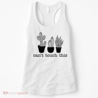 Can't Touch This Funny Cactus Women's Tank Top thumb 0