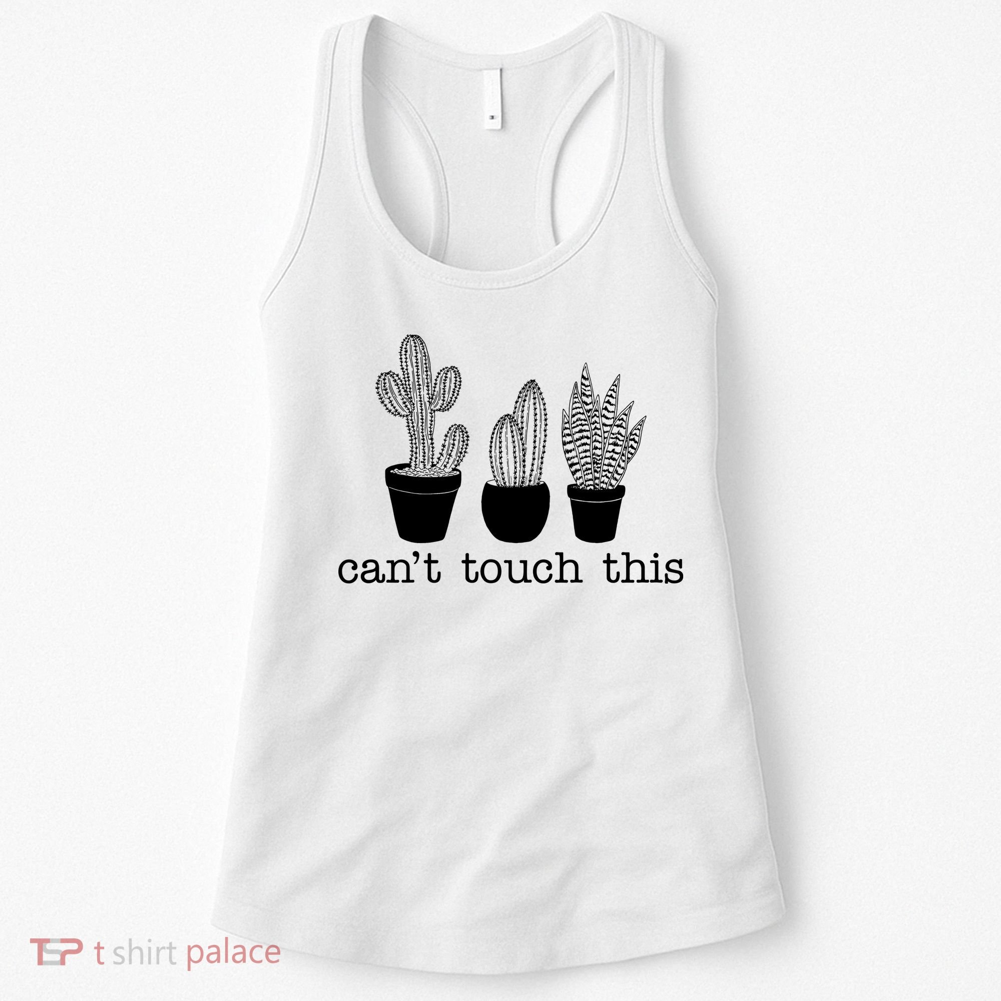 Can't Touch This Funny Cactus Women's Tank Top