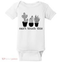 Can't Touch This Funny Cactus Baby Bodysuit thumb 0