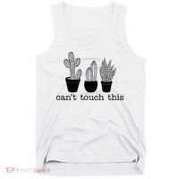 Can't Touch This Funny Cactus Tank Top thumb 0